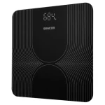 Sencor SBS 2476BK čierna / Osobná váha / Tvrdené sklo / LCD / 180 kg / kg / 2x AAA (8590669338412)