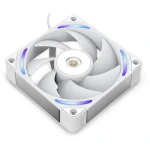 NZXT F120X biela / 120mm / Fluid Dynamic Bearing / 41 dB @ 2300 RPM / 104 CFM / 4-pin PWM + 4-pin RGB (RF-U12PN-W1)