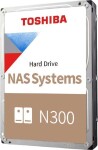 Toshiba disk Toshiba N300 HDWG51CUZSVA 12TB 3,5'' 7200 512MB SATA III NAS BULK