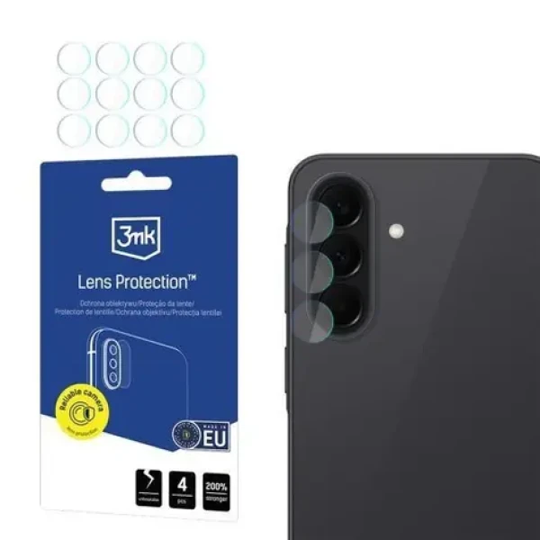 3mk Lens Protection Samsung Galaxy A37 / Sklo na fotoaparát / 6H / 0,16mm (5903108765039)