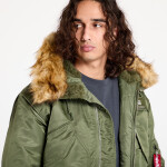 Bunda Alpha Industries 45P Hooded Sage-Green M