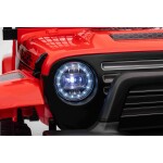 Mamido Mamido Elektrické autíčko OFF ROAD EXTREME 4x4 červené 24V | 200W | 50 kg | EVA | LED | 2,4 Ghz | ECO koža
