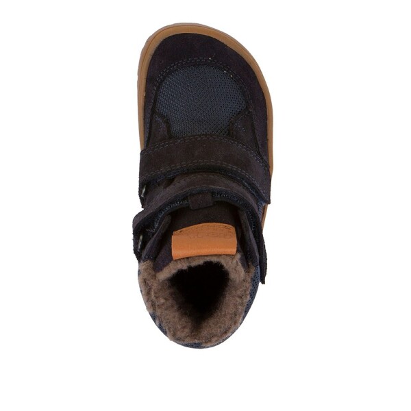 Chlapčenské zimné barefoot topánky TEX WINTER Dark Blue Froddo G3160247 - 25