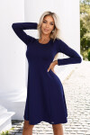 Dámske šaty 567-2 - NUMOCO tmavě modrá S