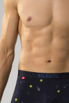 Pánske boxerky 3 pack 050 - Atlantic tmavě modrá L