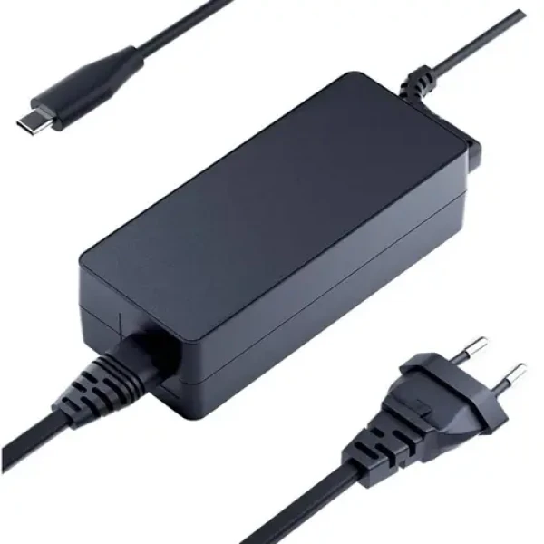 3mk HARDY čierna / Nabíjačka pre notebook / 65 W / Kábel 3,2 m (5903108753562)