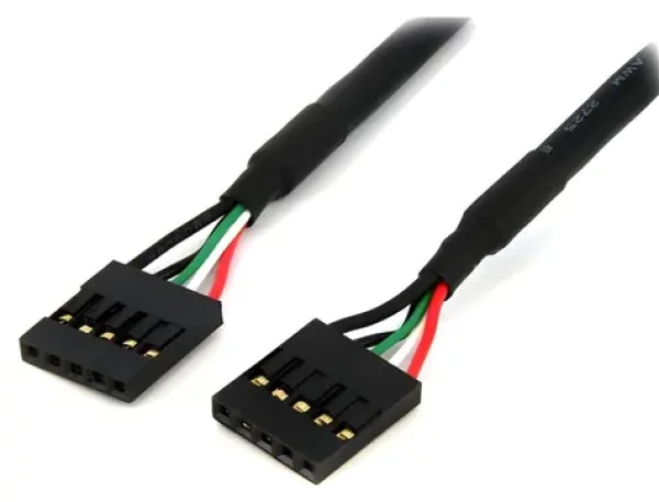 StarTech interný USB kábel IDC 5pin (FF) 61 cm / Interný USB kábel / USB 2.0 / Pre základnú dosku (USBINT5PIN24)