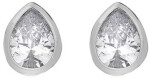 Hot Diamonds Trblietavé strieborné náušnice Emozioni Acqua Amore EE038