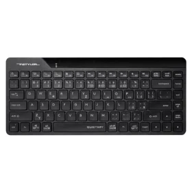 A4Tech FStyler FBK22 AS čierna / Bezdrôtová klávesnica / CZ layout / Bluetooth / 2.4GHz USB-A Nano prijímač (FBK22AS-BK)