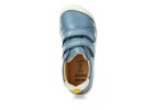 Geox Steppieup Wax.Lea Lt Sky celoročné členkové barefoot topánky 23 EUR