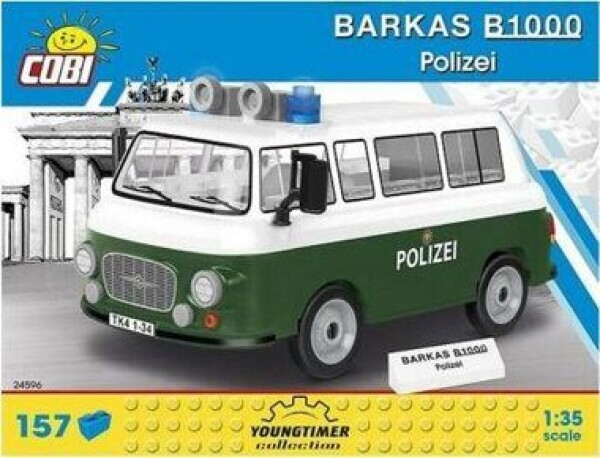 Cobi 24596 Barkas B1000 Polícia