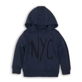 Chlapčenská mikina, Minoti, KB FLEECE HOODY 7, tmavomodrá - 146/152 | 11/12let