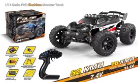 Mamido Mamido Terénne autíčko na diaľkové ovládanie Polar lights čierne 1:14, rýchlosť 52 km/h, 4x4