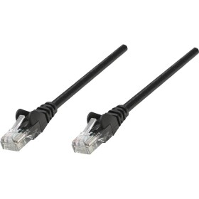 Intellinet 342100 RJ45 sieťové káble, prepojovacie káble CAT 6 U/UTP 15.00 m čierna 1 ks; 342100