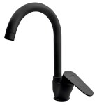 SAPHO SAPHO - CORNELI stojánkova drezová batéria s vysokou hubicou, čierna mat CE60/15