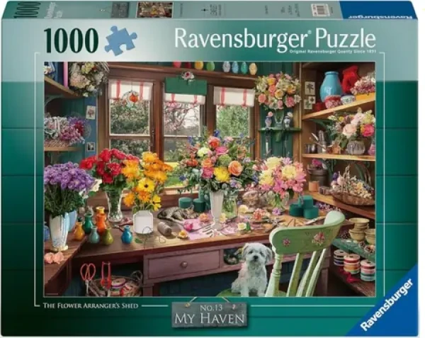 Ravensburger 120017226 Kvetinové kúzlenie 1000 dielikov