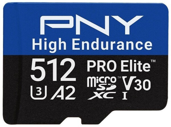 PNY Karta pamięci microSD High Endurance 512G P-SDU512V32100PHE-GE PNY