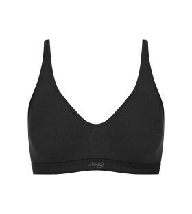 Dámska podprsenka EVER Ease Soft bra - BLACK - black 0004 - SLOGGI BLACK S2