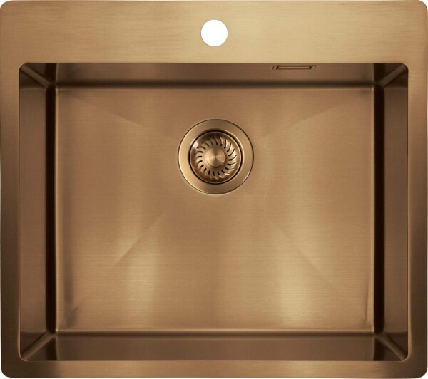 DEANTE DEANTE - Olfato Precious hnedý oceľový drez, 1-bowl ZPO_C10B