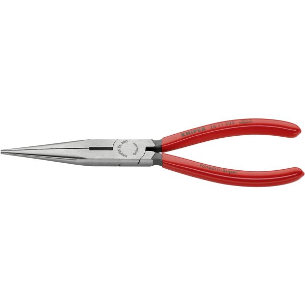 Knipex 26 11 200 pre elektroniku a jemnú mechaniku ploché ihlové kliešte rovné 200 mm; 26 11 200