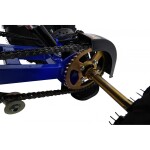 Mamido Detská benzínová štvorkolka RamiGO WILDPEAK 110CC čierno-modrá