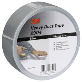 3M 2904D4850S páska so skleným vláknom 3M ™ 2904 strieborná (d x š) 50 m x 48 mm 1 ks; 2904D4850S