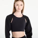 Mikina adidas x Stella Mccartney Studio Sweatshirt Shrug Black M