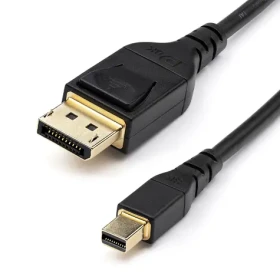 StarTech Mini DisplayPort 1.4 - DisplayPort čierna / Kábel DisplayPort / 1 m / 8K / 120 Hz (DP14MDPMM1MB)