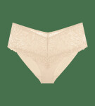 Vysoké nohavičky Pretty Micro Maxi01 v krémovej farbe Creamy Dream – TRIUMPH CREAMY DREAM S