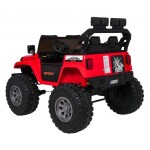 Mamido Elektrické autíčko Extreme Sport 4x4 s premenlivou veľkosťou červené
