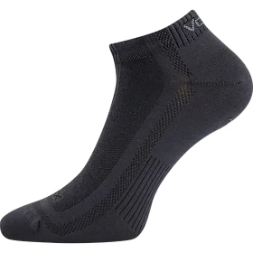 VOXX Ponožky nízké sportovní MORFAN z modalu TMAVĚ ŠEDÉ (3 páry) 35-38 124597