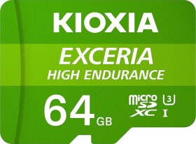 Kioxia Exceria High Endurance MicroSDXC Class 10 A1 V30 (LMHE1G064GG2)