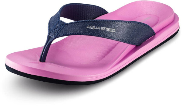 AQUA SPEED Plavecká obuv do bazéna Solea Pink/Navy Blue