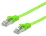 Equip Cat6A zelená / Patch kábel / 3 m / U/FTP / plochý / RJ-45 (607642)