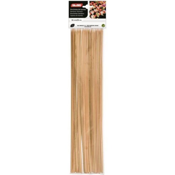 Ibili Grilovacie špízy bambusové 30 cm set – 50 ks