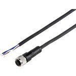 TRU COMPONENTS pripojovací kábel pre senzory - aktory, TC-12833120, piny: 4, 5 m, 1 ks; TC-12833120