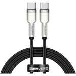 Baseus CATJK-C01 Kábel USB-C (M) - USB-C (M) 1 m čierna / 100W (CATJK-C01)