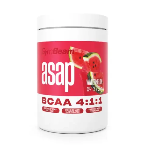 ASAP BCAA - GymBeam (vodný melón, 375 g) (82273-3-375g-watermelon)