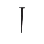 House Doctor Designový háčik Wall Nail Black – sada 6 ks