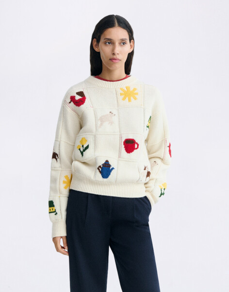 Thinking MU Masia Candela Knitted Sweater L