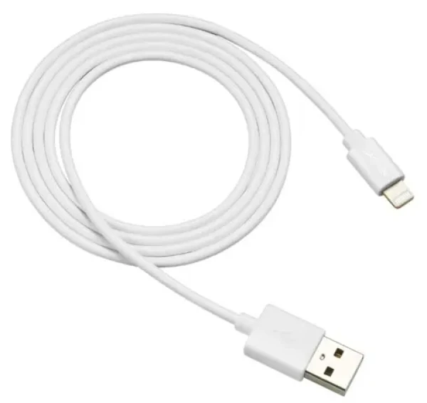 Canyon CNS-MFICAB01W biela / nabíjací kábel / USB 2.0 - Lightning / 1m (CNS-MFICAB01W)