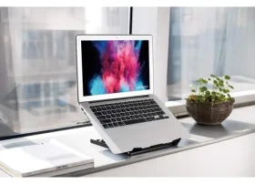 Manhattan Stojan pre notebook 5 polôh / Stojan pre notebook / 10-15,6" / nosnosť 5 kg / oceľ / čierna (462129)