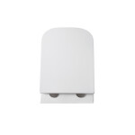 INVENA - WC misa závesná, Malaga štvorcová, s doskou soft-close CE-96-001-L