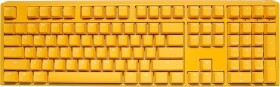 Ducky One 3 Yellow Gaming Keyboard, RGB LED - MX-Black (US)