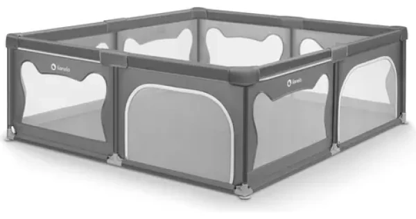 Lionelo Detská ohrádka Willow XL Grey Concrete (LO-WILLOW XL GREY CONCRETE)