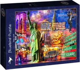 BlueBird Puzzle Krásy New Yorku