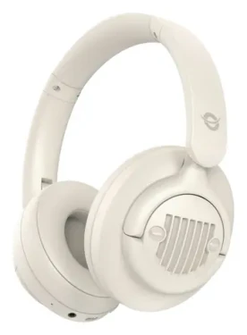 Conceptronic Bezdrôtové slúchadlá s ANC krémové / Slúchadlá s mikrofónom / Bluetooth 5.4 / 30 h výdrž batérie (ALVAH02C)