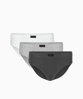 3-PACK Pánske klasické nohavičky M