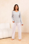 Regina 712 long/r M-XL Z25/26 dámske pyžamo Růžová L