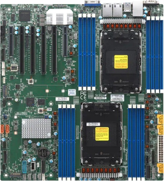 SuperMicro Supermicro Mainboard X13DEI-T E-ATX Dual Sockel 4677 Bulk